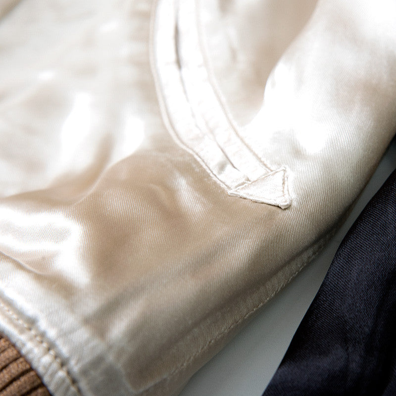 Satin Sukajan Reversible Jacket