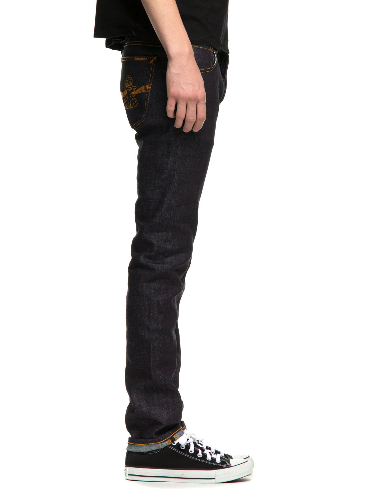 Tilted Tor Nudie Jeans Tilted Tor Dry Royal Embo - Mildblend Supply Co