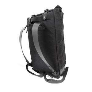 Teranishi Venture Backpack in Black Gridwax