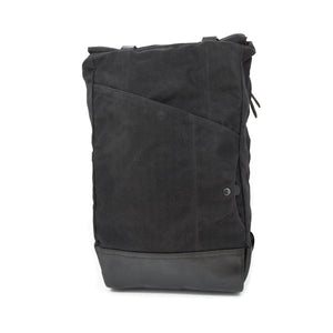 Teranishi Venture Backpack in Black Gridwax