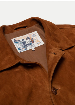 Nudie Jeans Steve Leather Jacket Cognac
