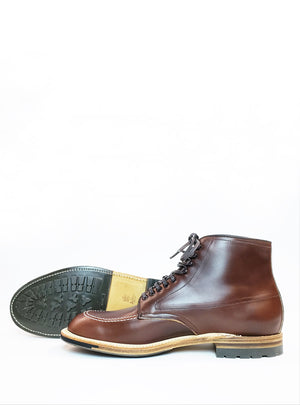 Alden Indy Boot in Brown with Mini Lug Soles 403C