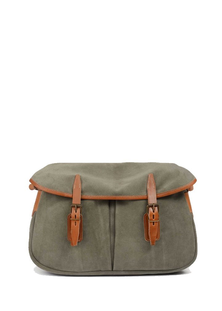 bleu de chauffe Musette M Sage Cow Suede