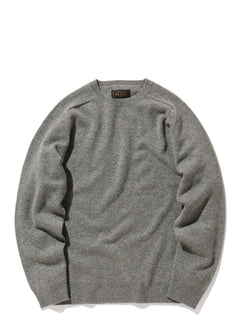 Beams Plus 9G Crew Sweater Grey - Mildblend Supply Co