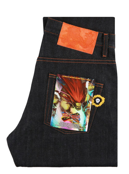 Naked & Famous Weird Guy Blanka Electric Surge Selvedge