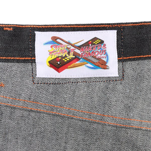 Naked & Famous Weird Guy Blanka Electric Surge Selvedge