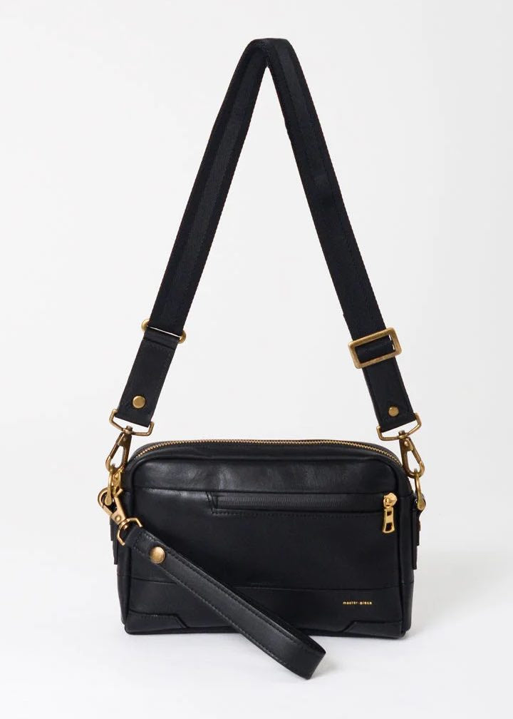 Master-Piece Gloss Shoulder Bag Leather Black