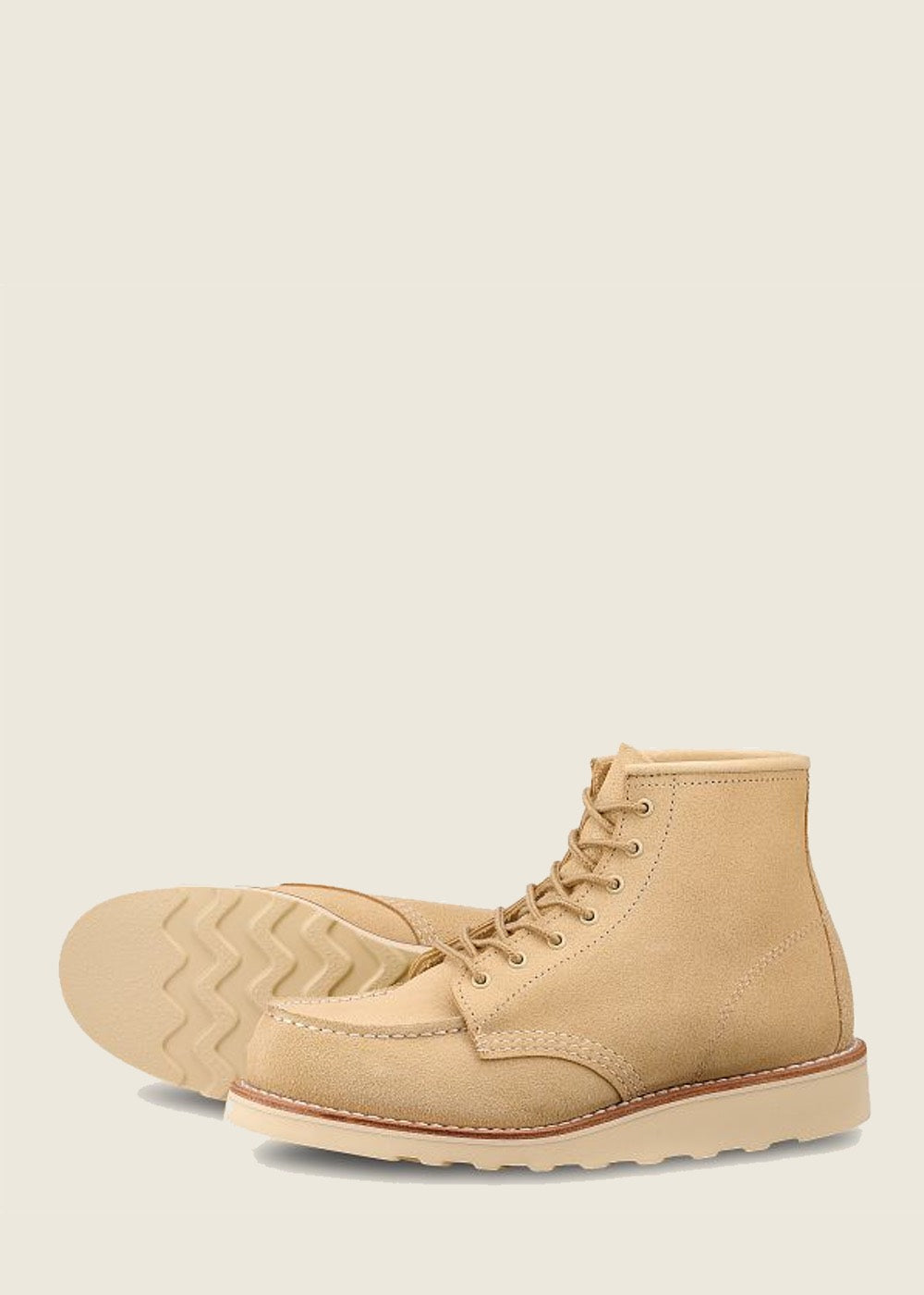 Red Wing Women's Moc Toe 3328 Cream Ambilene Leather