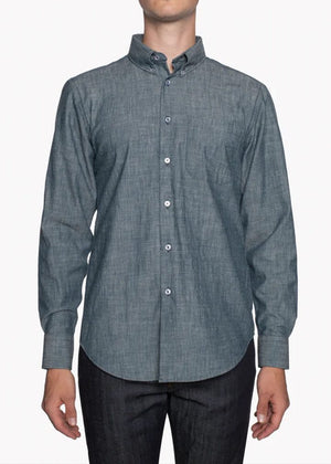 Naked & Famous Easy Shirt 5oz Rinsed Chambray