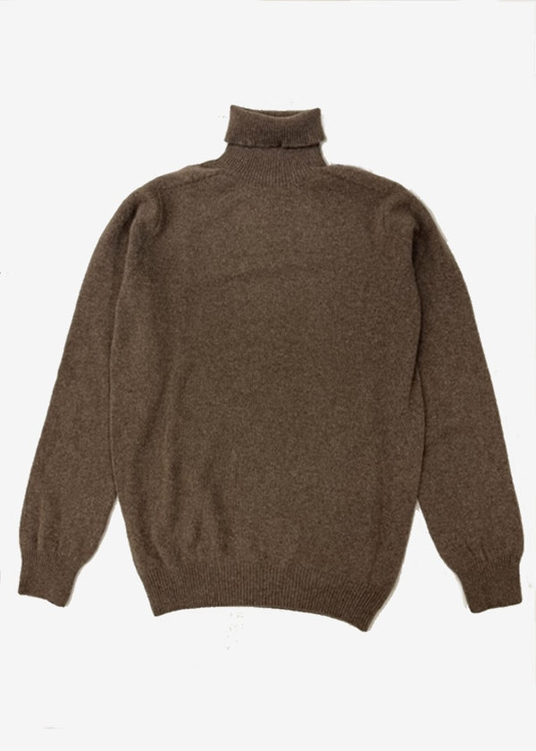 Howlin' Cashmere Pleasure Turtleneck Sweater Cacao - Mildblend Supply Co