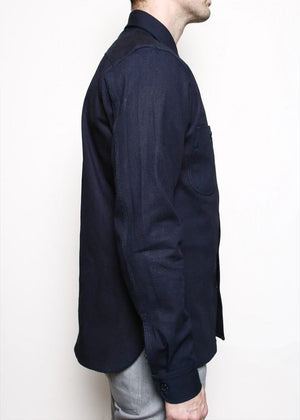 Rogue Territory Work Shirt indigo Selvedge