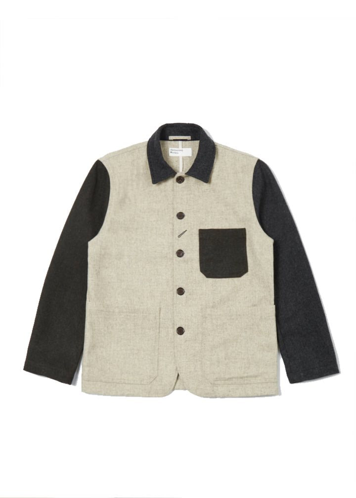 Universal Works Bakers V3 Mixed Melton Chore Jacket