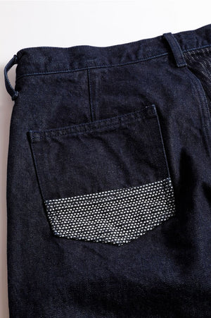 FDMTL Boro Patchwork Pants Indigo