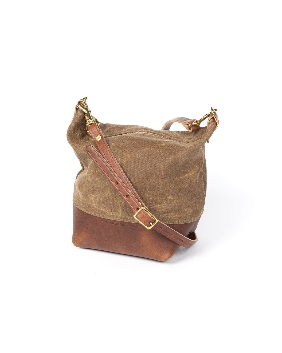 Wood And Faulk Field Bag Cascade Range Tan