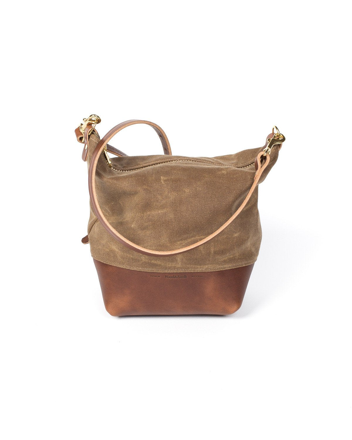 Wood And Faulk Field Bag Cascade Range Tan