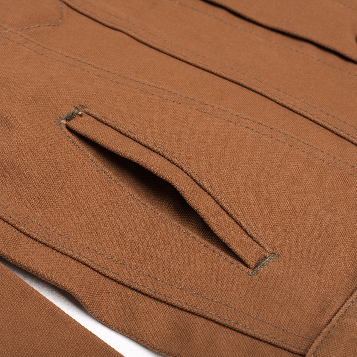Iron Heart Brown Duck 17oz Type III Jacket IH-2526J