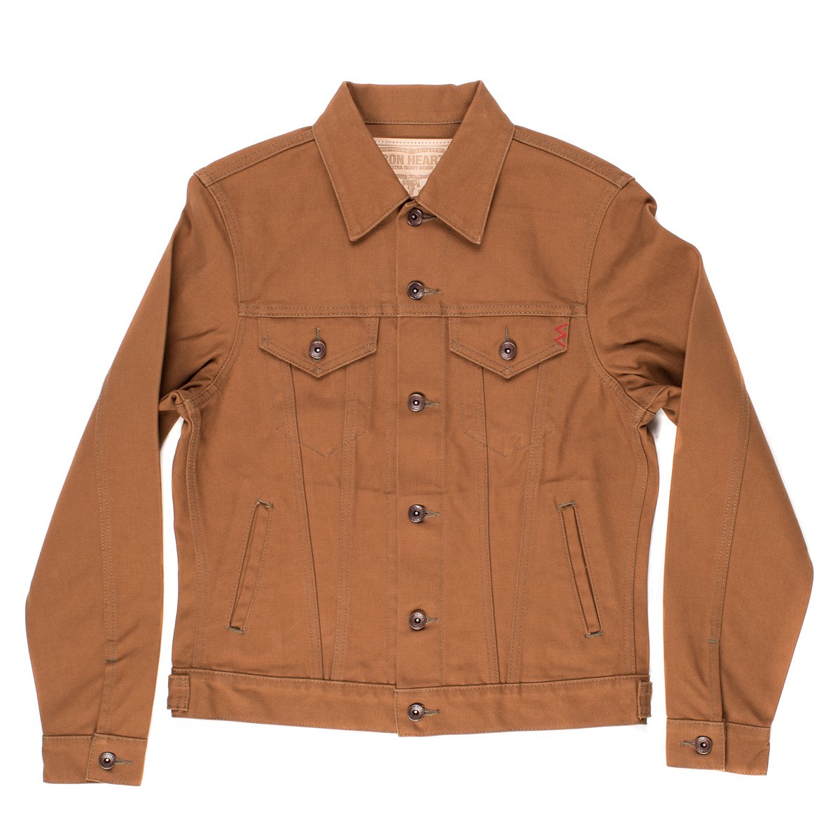 Iron Heart Brown Duck 17oz Type III Jacket IH-2526J
