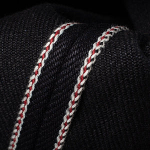 Iron Heart IH-555-XHSib 25oz Indigo/Black Selvedge Super Slim