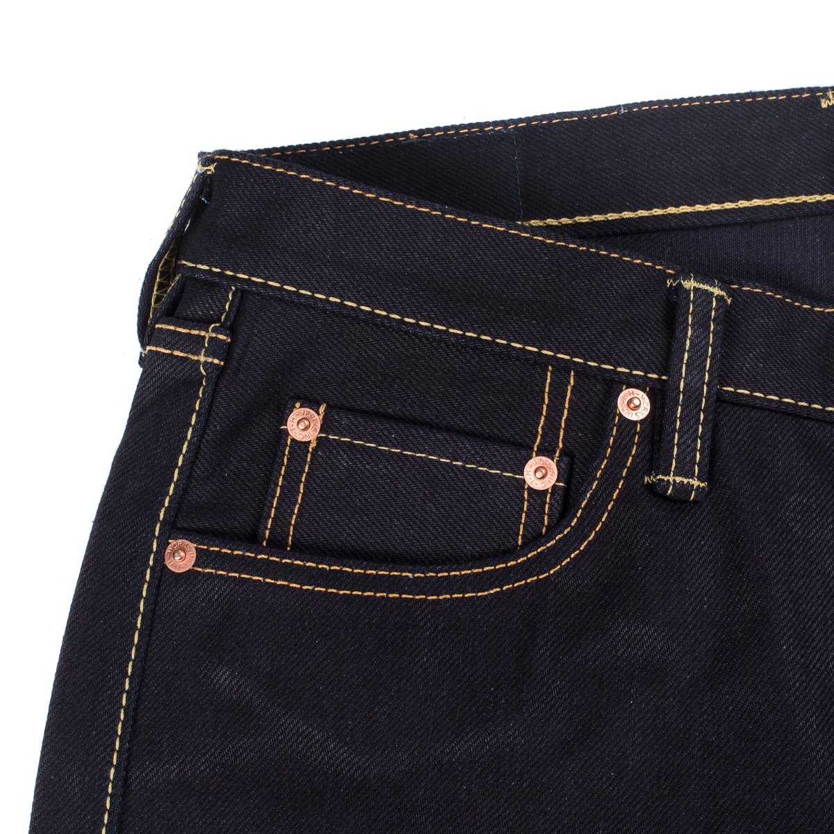 Iron Heart 555S-18II Indigo/Indigo Selvedge Jeans IH-555S-18II