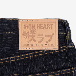Iron Heart IH-888s-SLB 16 oz Slub Relaxed Taper Cut Selvedge