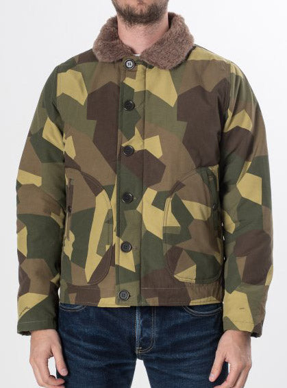 Iron Heart IHM-19 Camouflage Quilted N1 Jacket 