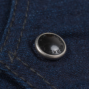 Iron Heart IHSH-159 Indigo/Indigo 10oz Selvedge Shirt