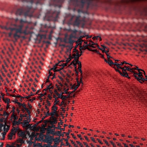 Iron Heart IHSH-179 Red Check 6oz Flannel