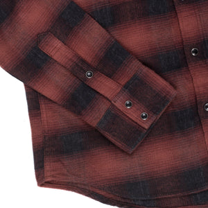 Iron Heart IHSH-195 Red Flannel Shirt