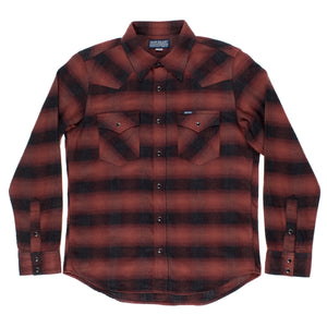 Iron Heart IHSH-195 Red Flannel Shirt