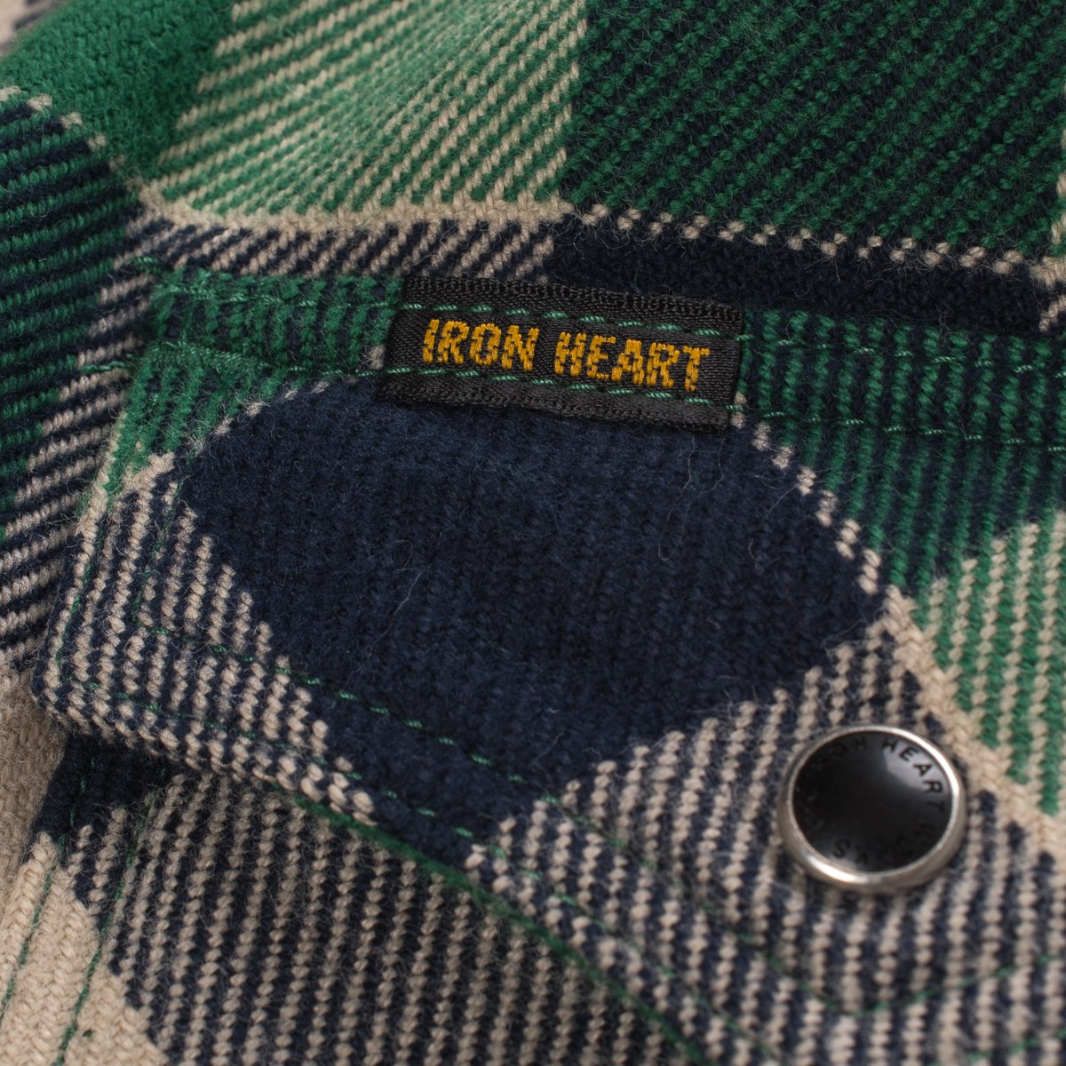 Iron Heart IH-203-GRN Ultra Heavy Green Check