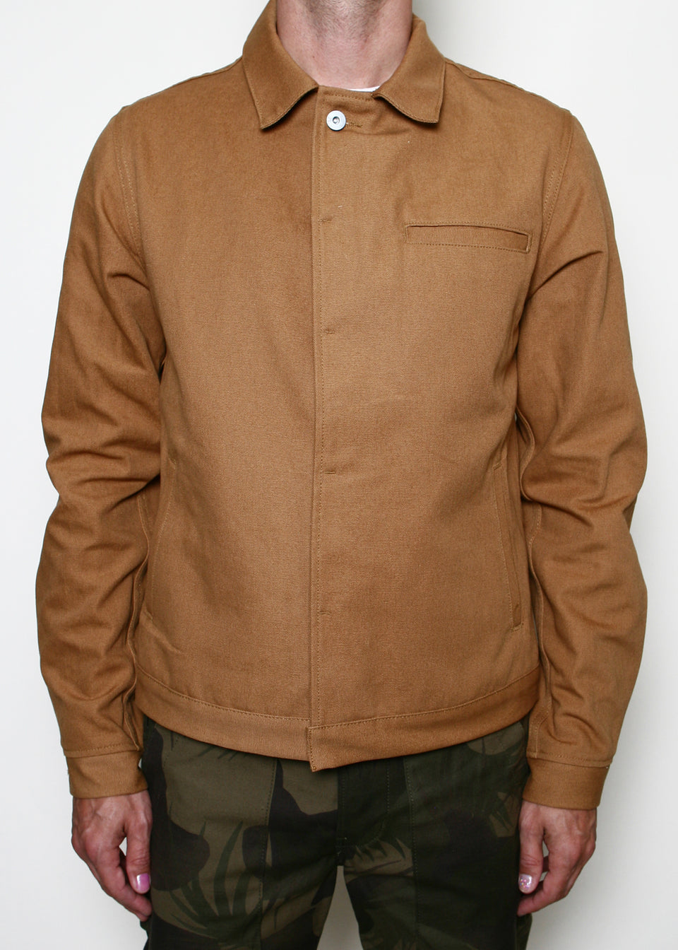 Rogue Territory Tanker Jacket Camel Canvas