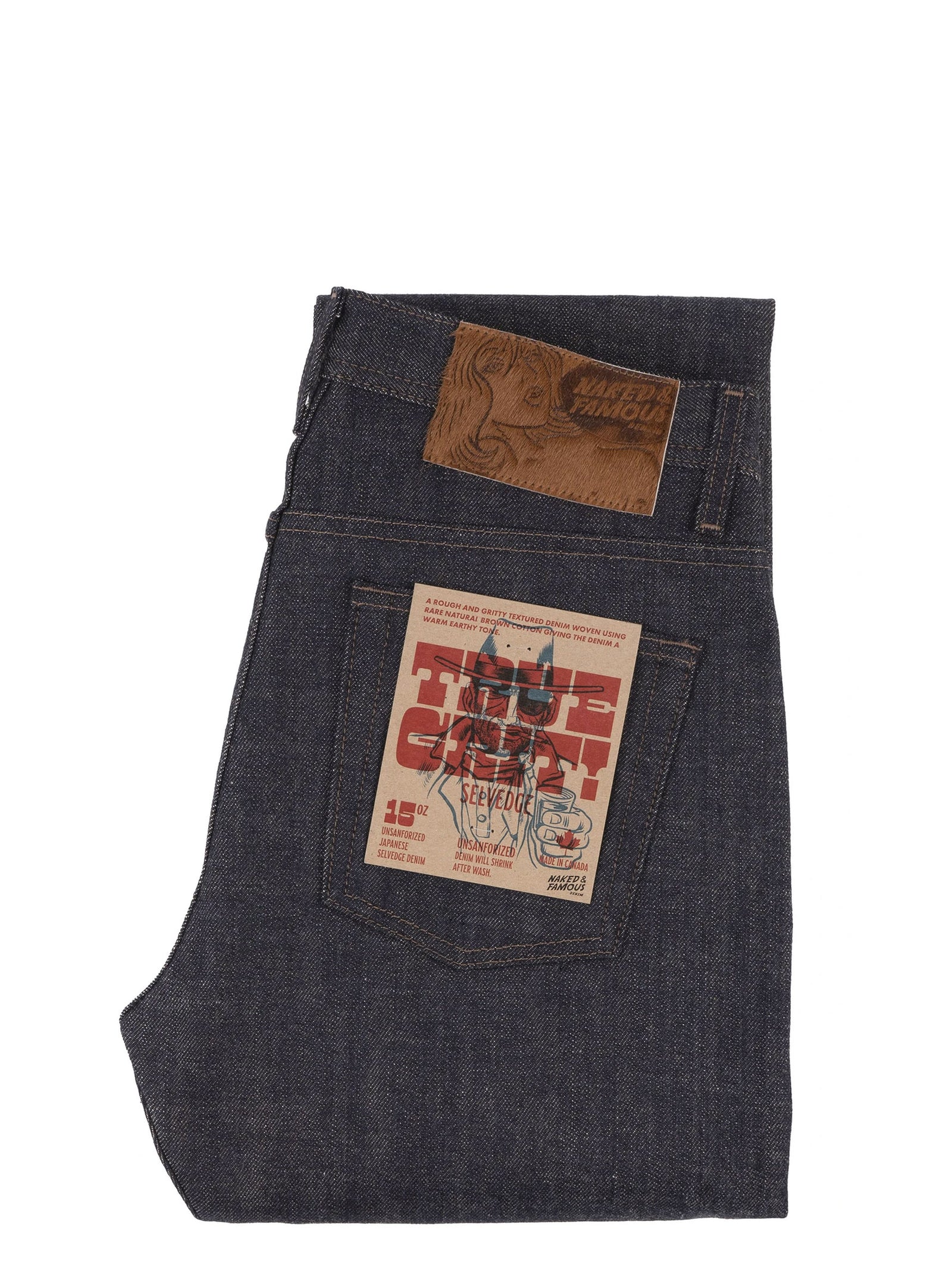Naked & Famous Weirdguy True Grit Selvedge