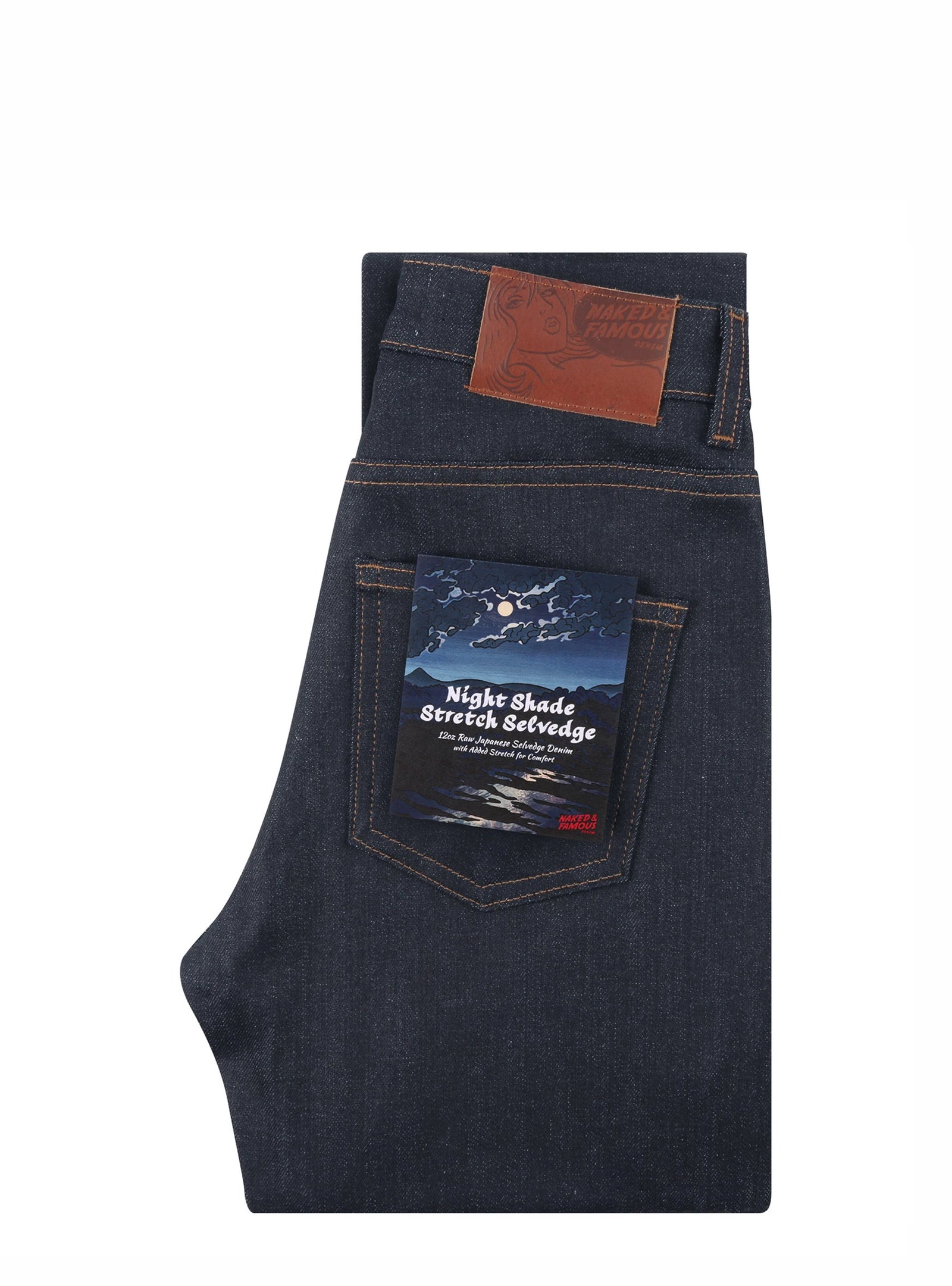 Naked and famous WMNS HIGH SKINNY nightshade