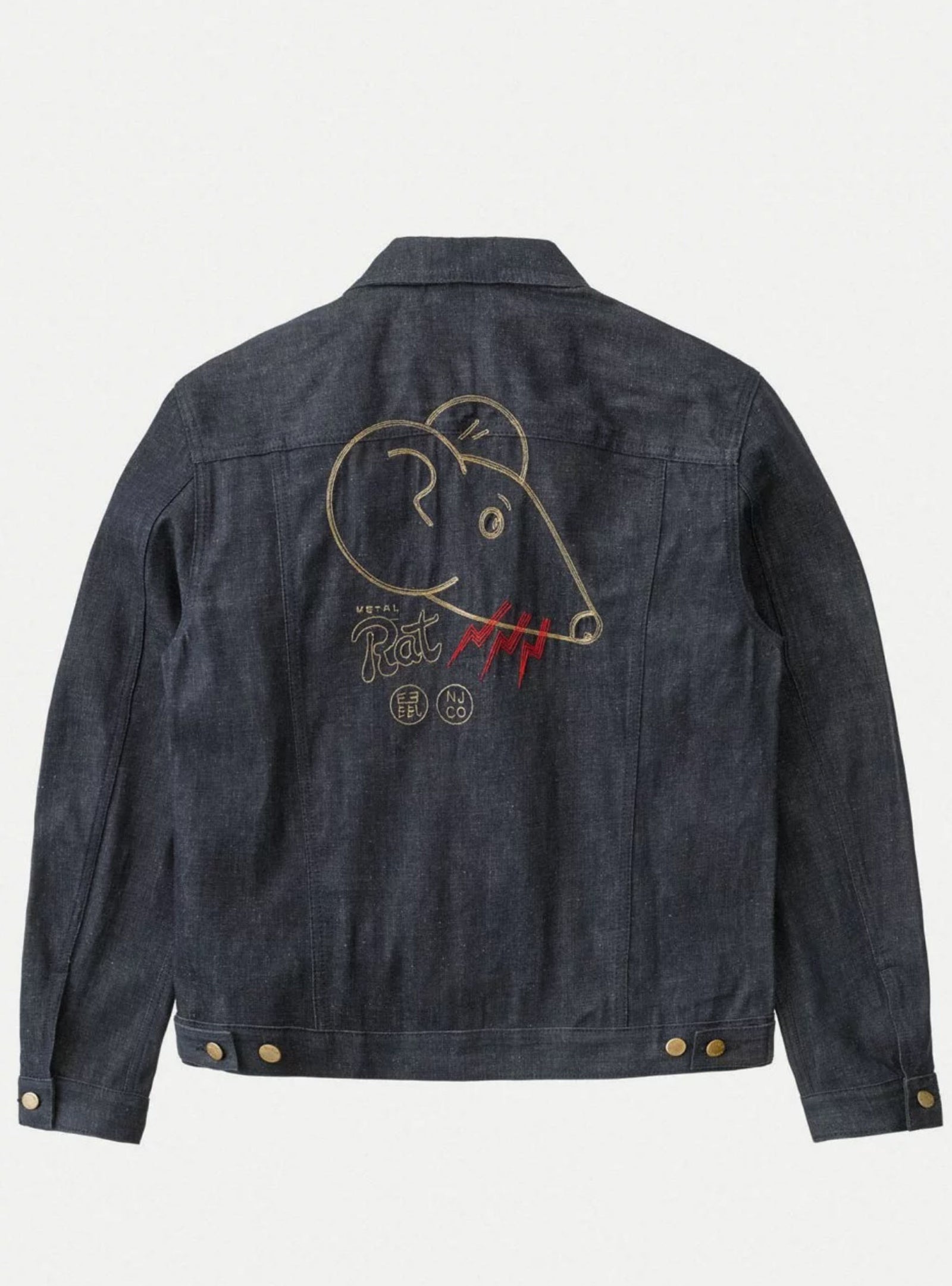 Nudie Jeans Vinny Year of the Rat Denim Jacket