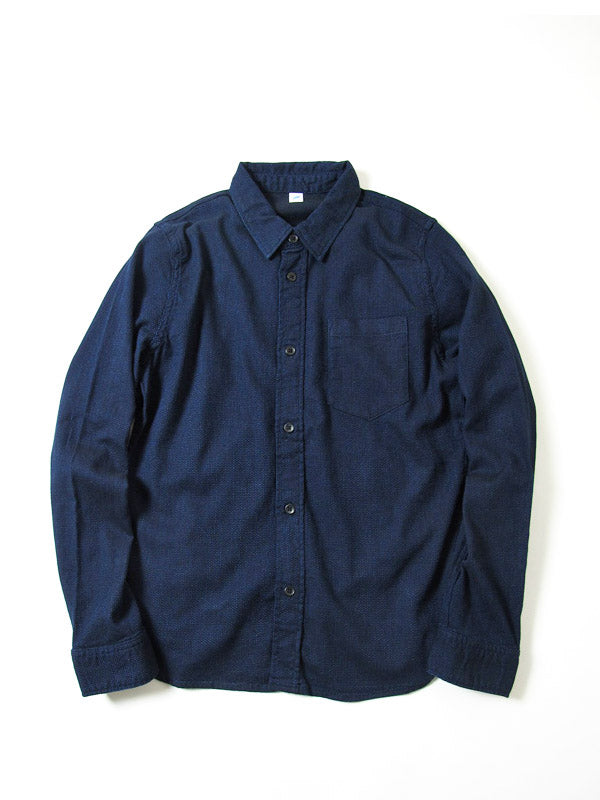 Pure Blue Japan Sashiko Shirt