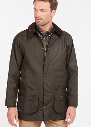 Barbour Classic Beaufort Wax Jacket in Olive