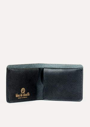 bleu de chauffe peze black wallet