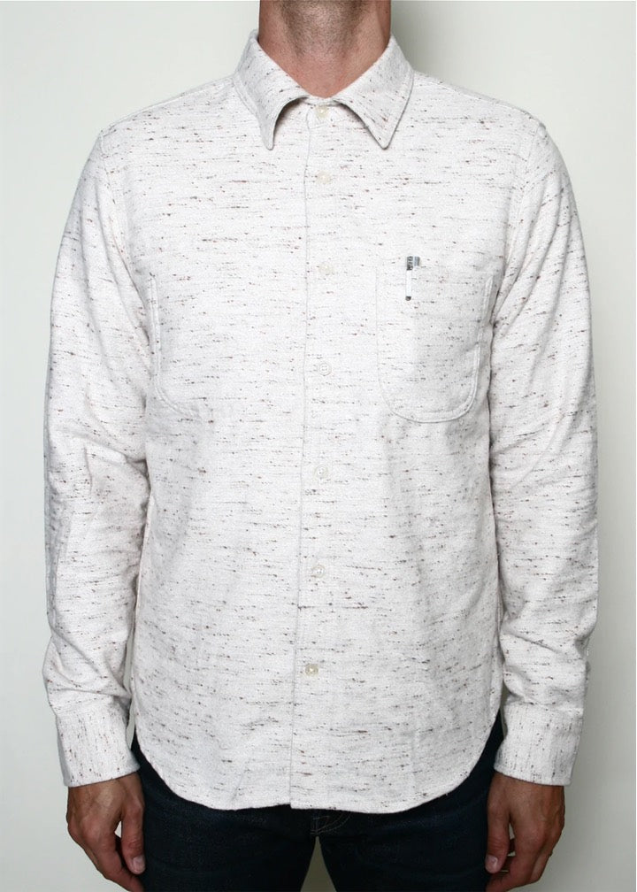 Rogue Territory Jumper Shirt Natural Oatmeal Flannel
