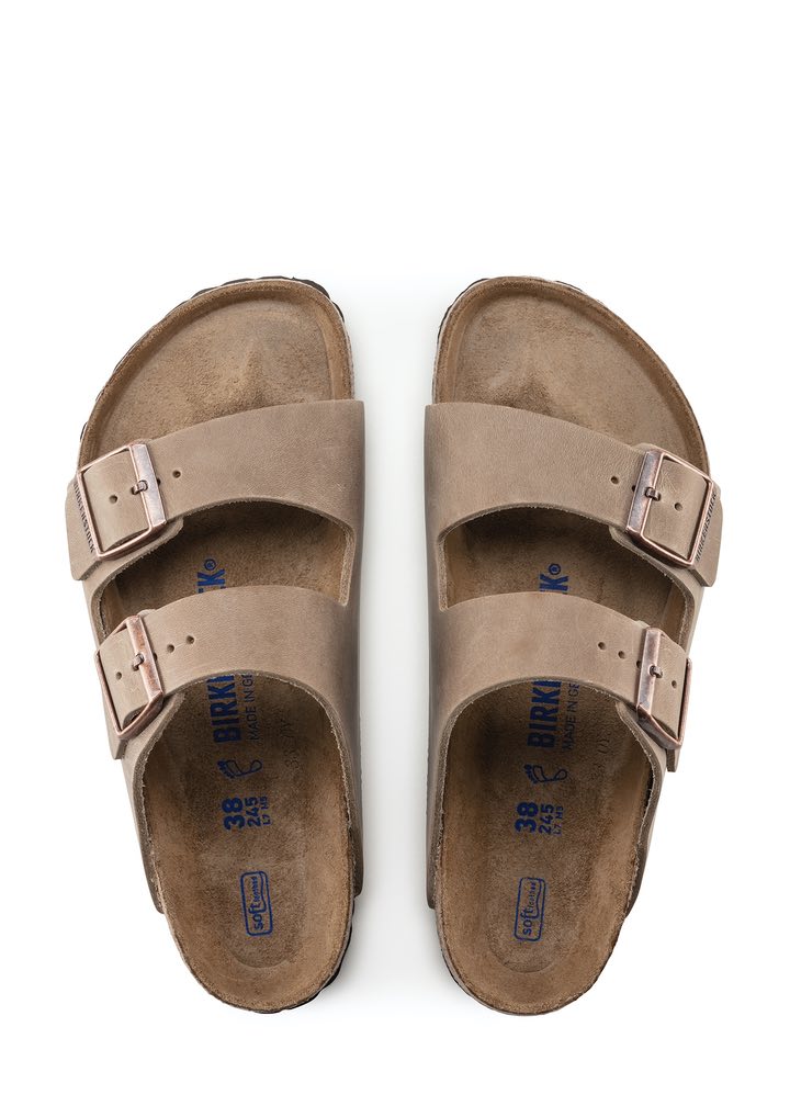 Arizona Soft Footbed Suede Taupe