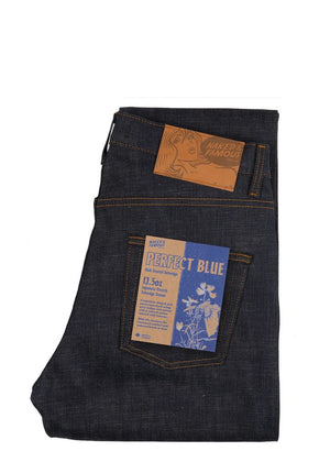 Naked & Famous Easy Guy Perfect Blue Slub Stretch Selvedge