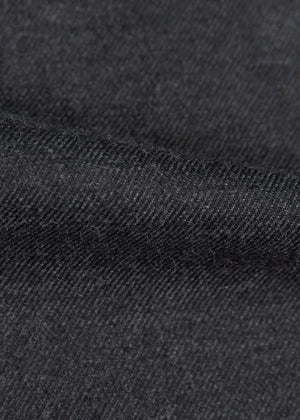 Naked & Famous Easy Shirt Soft Twill Charcoal