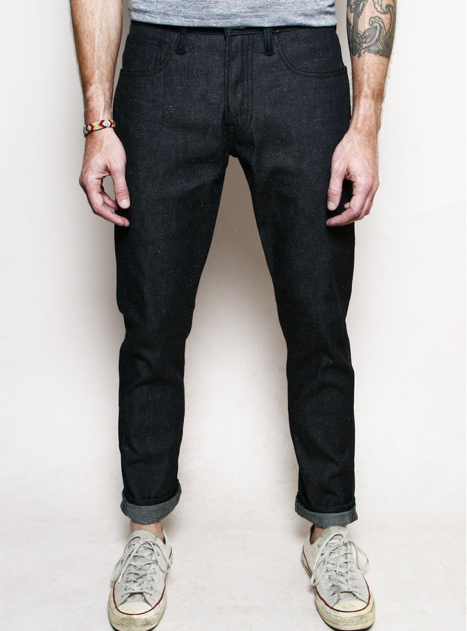 Rogue Territory Strong Taper Neppy Dark Indigo Denim