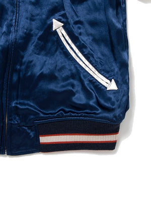 Studio D'Artisan Reversable Sukajan Jacket Navy/Black