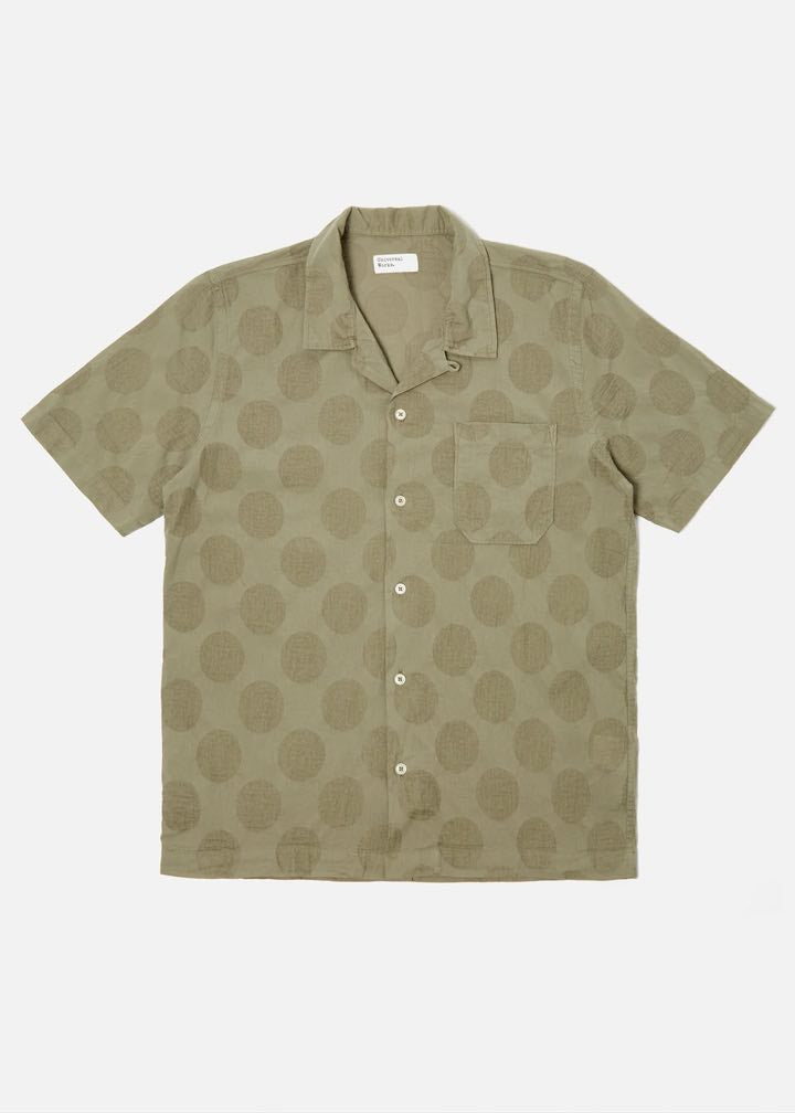 Universal Works Road Shirt in Olive