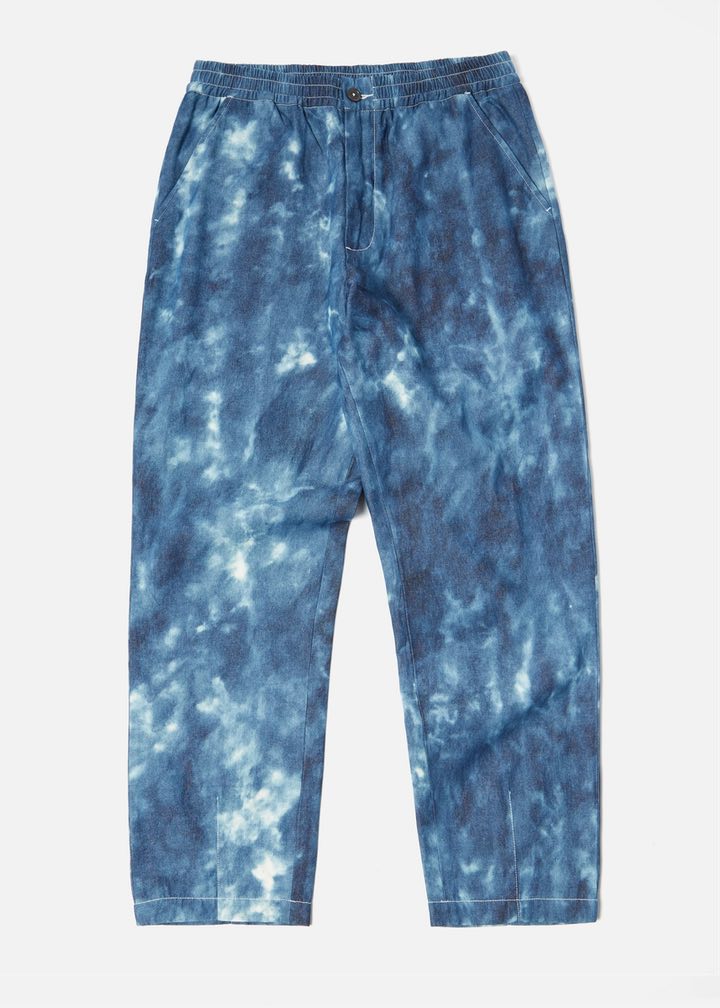 Universal Works Track Trouser Indigo Cloud Denim