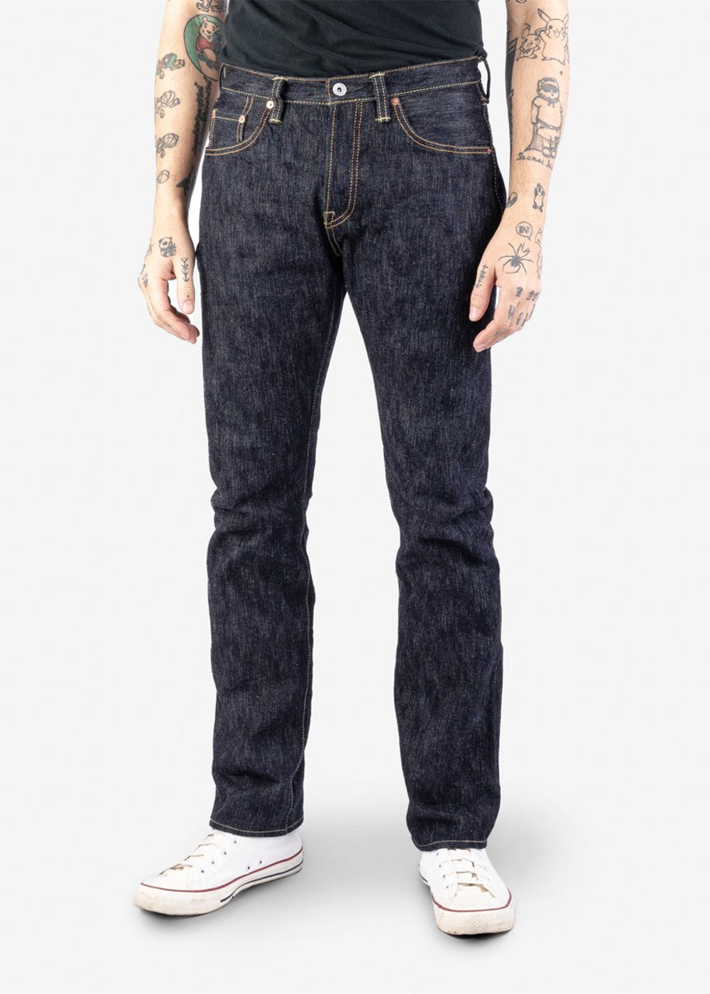 Iron Heart IH-555S-SLB 16oz Slubby Selvedge Indigo Denim
