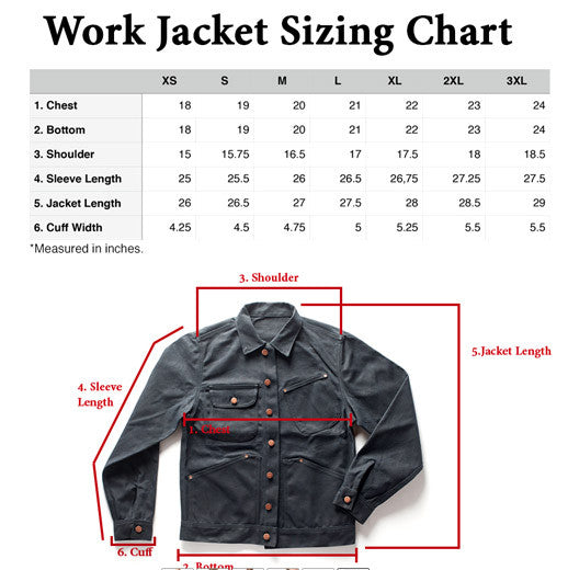 Mercy Supply Co. Work Jacket Black