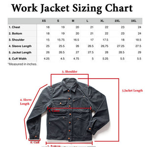 Mercy Supply Co. Work Jacket Black