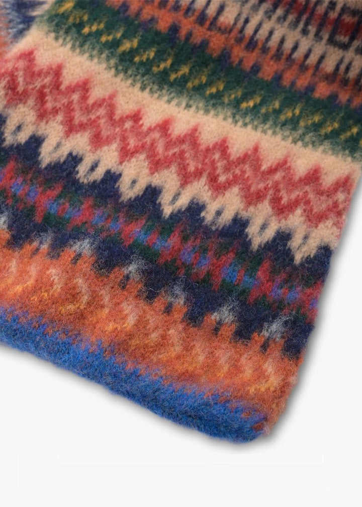 Wool scarf Honey Rust – VUUVEN