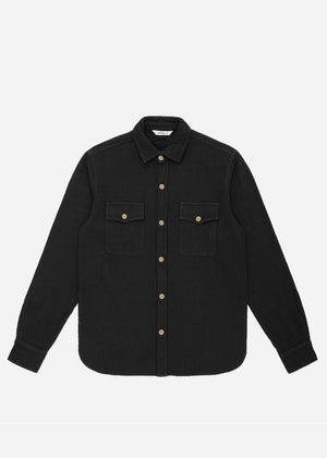 3sixteen Black Sashiko CPO Shirt